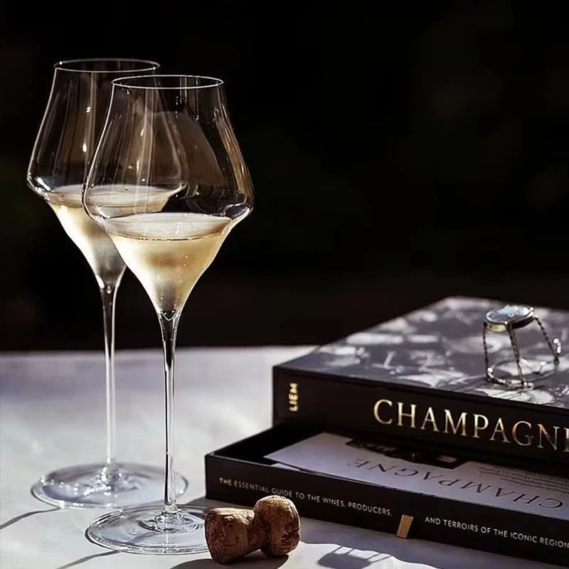 Kitchen Groups native ad: Luxury Crystal Champagne Glass Ultra-Thin Handmade Premium Wine Cup · Taboola · US